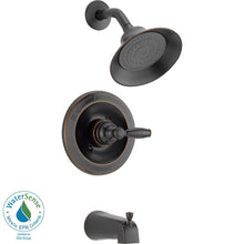 Load image into Gallery viewer, Peerless PTT188790-OB 1-Handle Tub &amp; Shower Faucet Trim Kit, Oil Rubbed Bronze
