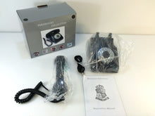 Load image into Gallery viewer, Paramount Analog Corded 1950 Desk Phone with Faux Rotary Dial BLACK
