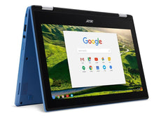Load image into Gallery viewer, Acer Chromebook R11 CB5-132T-C67Q 11.6&quot; Touch 2-in-1 Celeron N3060 4GB 32GB Blue
