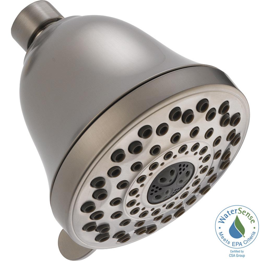 Delta 52626-SS-PK 7-Spray 4.34 in. Fixed Shower Head in Stainless