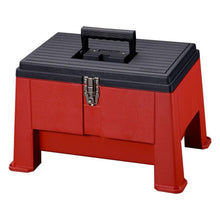 Load image into Gallery viewer, Stack‑On SSR‑20 Step N Store Stool Black Red
