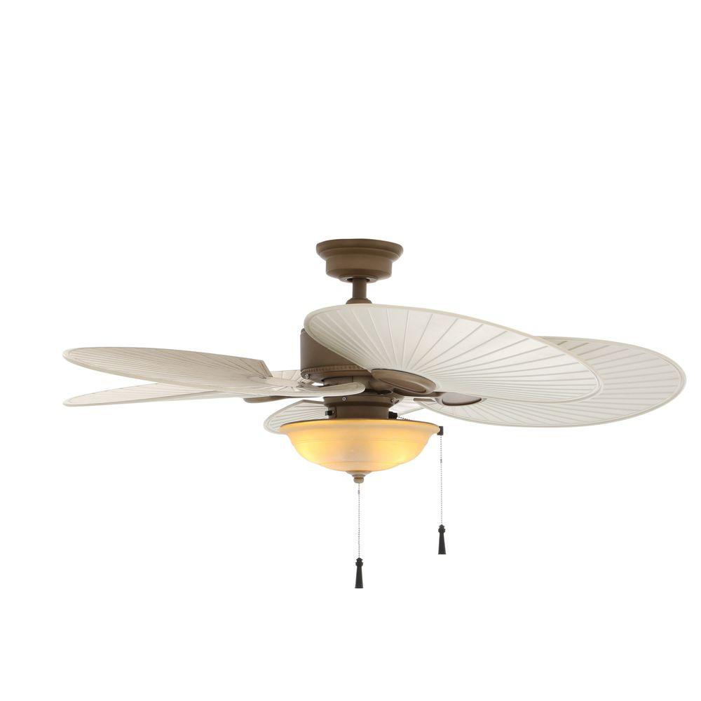 Hampton Bay 51329 Havana 48 in. Cappuccino Outdoor Ceiling Fan