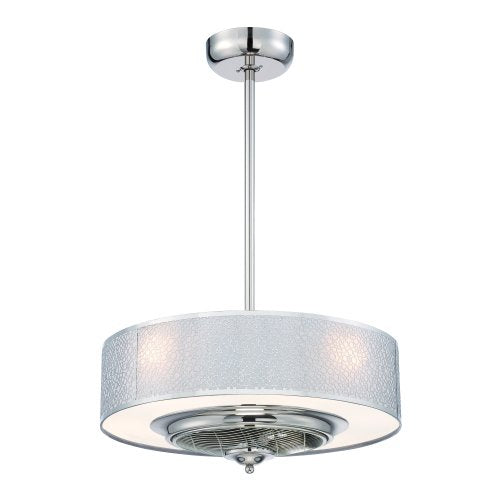 World Imports WI9734-02 Cozette 24 in. Satin Nickel Indoor Ceiling Fan