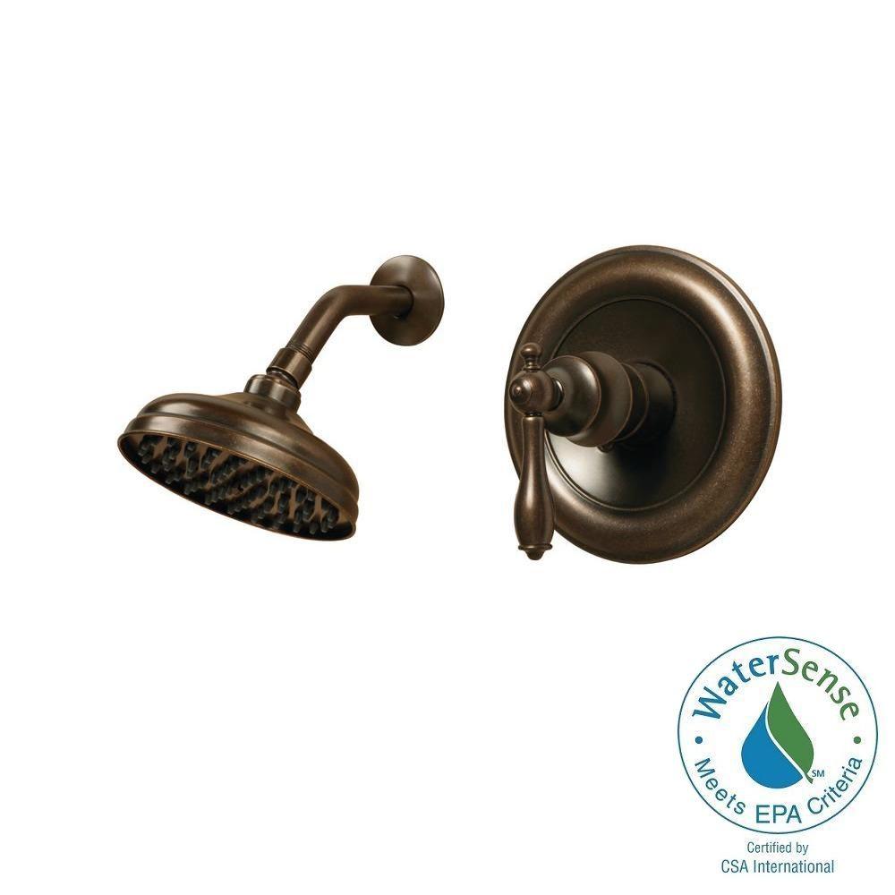 Pegasus Estates WaterSense 1-Handle Shower Faucet Heritage Bronze 874W-1396H
