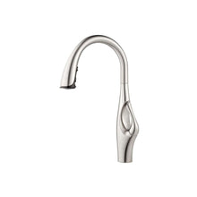 Load image into Gallery viewer, Pfister Kai GT529-IHS 1-Handle Pull-Down Sprayer Kitchen Faucet Stainless Steel
