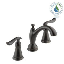 Load image into Gallery viewer, Delta 3594-RBMPU-DST Linden 8&quot; Widespread 2-Handle Bath Faucet Venetian Bronze
