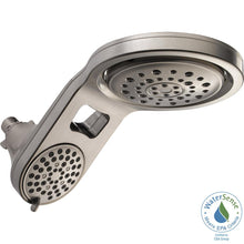 Load image into Gallery viewer, Delta 58580-SS-PK HydroRain 2-in-1 5-Spray 7-7/8&quot; Fixed Shower Head, Stainless
