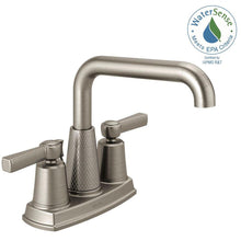 Load image into Gallery viewer, Delta 25743LF-SP Allentown 4&quot; Centerset 2-Handle Bath Faucet, Brushed Nickel
