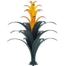 Load image into Gallery viewer, Hampton Bay NXT-2649 Bromeliad Brown and Green Plant Solar LED Light 644730
