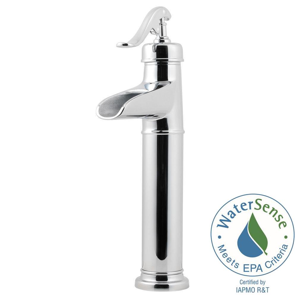 Pfister LG40-YP0C Ashfield 1-Hole 1-Handle Vessel Bathroom Faucet Chrome