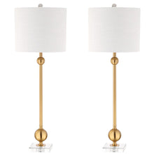 Load image into Gallery viewer, JONATHAN Y JYL2010A-SET2 Hollis 34&quot; Metal Table Lamp (Set of 2)
