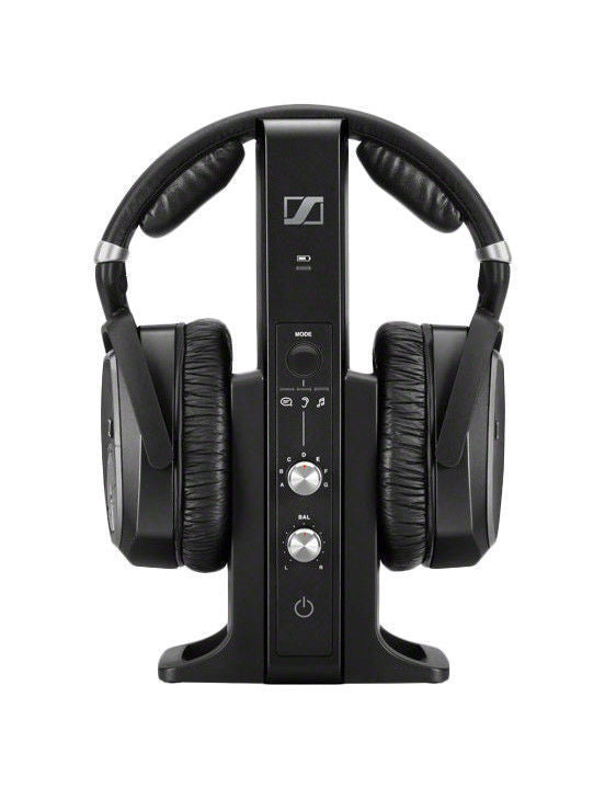 Sennheiser RS 195 Headband Wireless Headphones Black 505565, NOB