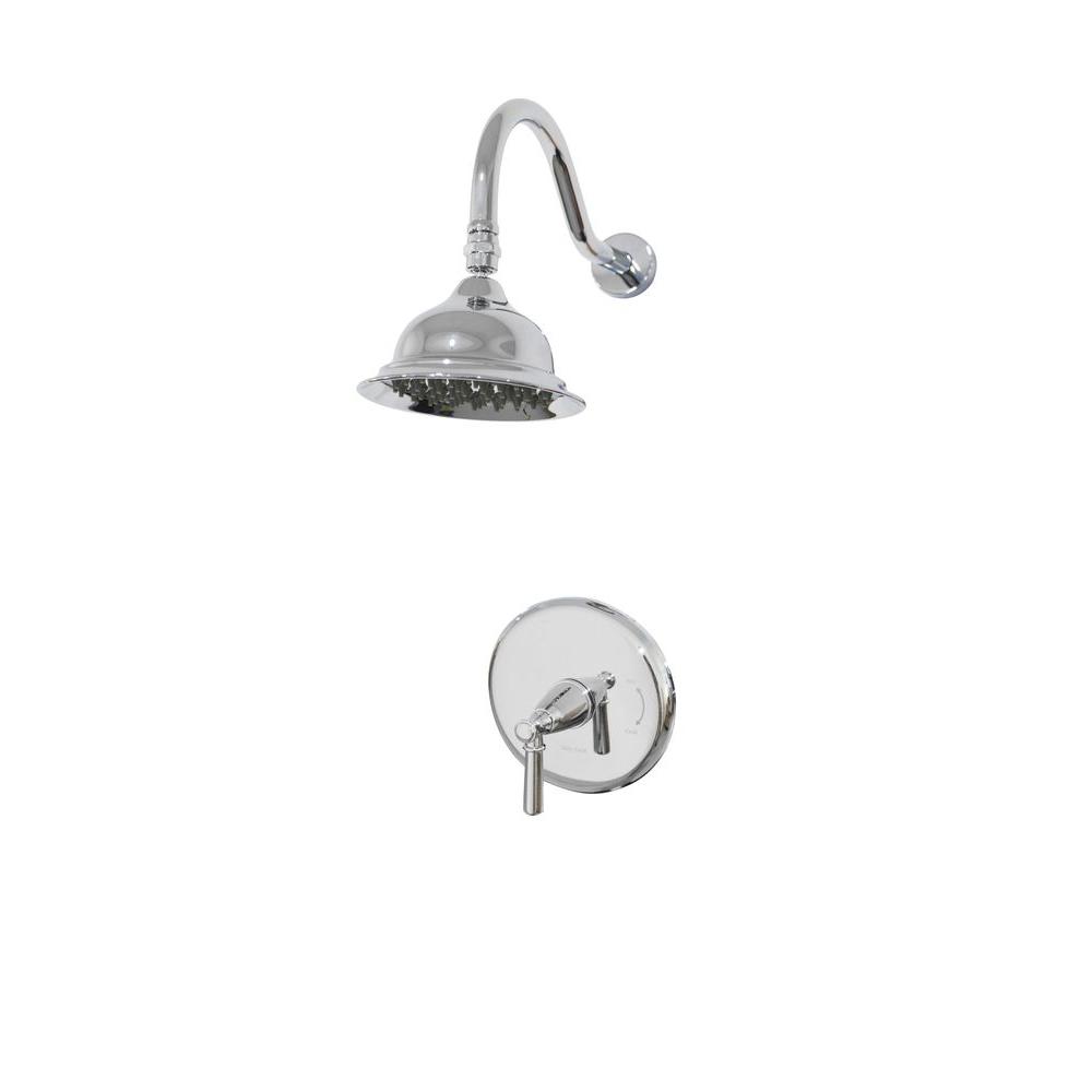 Belle Foret Artistry Pressure Balanced 1-Handle Shower Faucet Chrome WHRO697WH