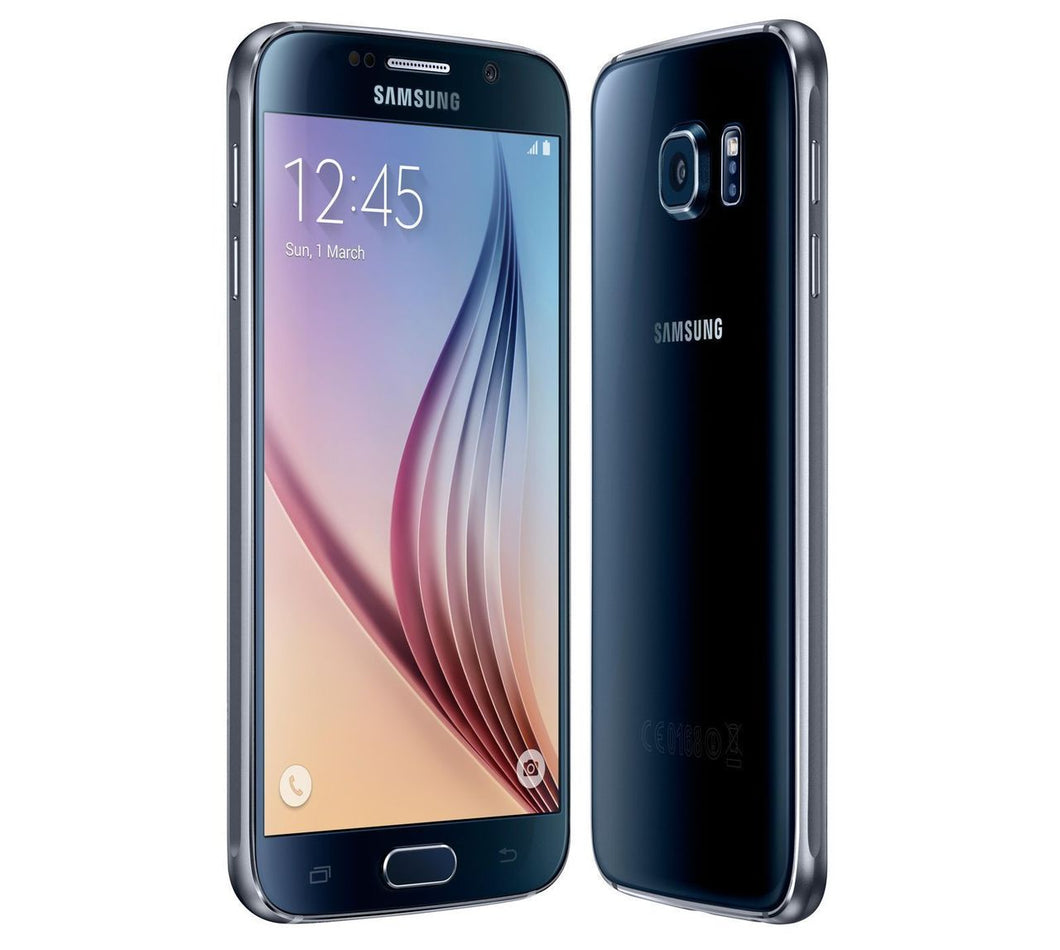 Samsung Galaxy S6 SM-G920 32GB Black Sapphire Factory Unlocked Smartphone