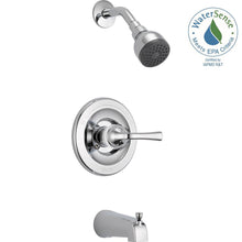 Load image into Gallery viewer, Delta B114900 Foundations Single-Handle 1-Spray Tub and Shower Faucet, Chrome
