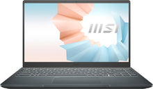 Load image into Gallery viewer, Laptop MSI Modern 14 B10MW-486US 14&quot; FHD Intel i3-10110u 8GB 128GB SSD Win10
