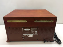 Load image into Gallery viewer, AVGO CR2405E-PA Conductor 5 in 1 Turntable Entertainment Center - Brown
