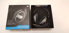 Load image into Gallery viewer, Sennheiser HD 559 Open Back Around-Ear Headphones Black 506828, NOB
