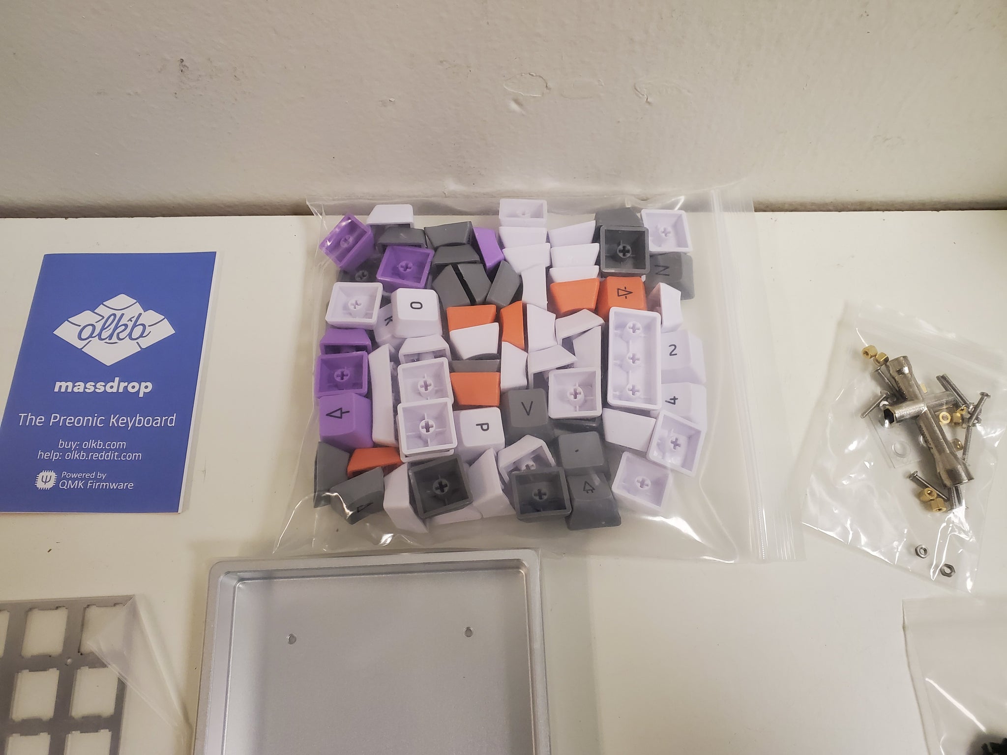 Massdrop X OLKB Preonic Key MDX-24919-40 Board Round 3 Case