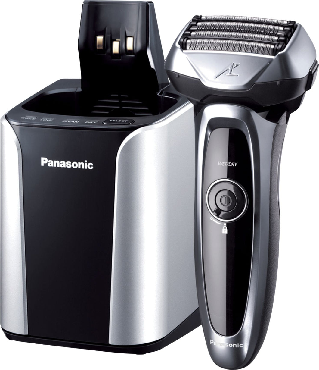 Panasonic Arc5 Wet/Dry Auto Cleaning Men's Electric Razor Shaver ES-LV95-S