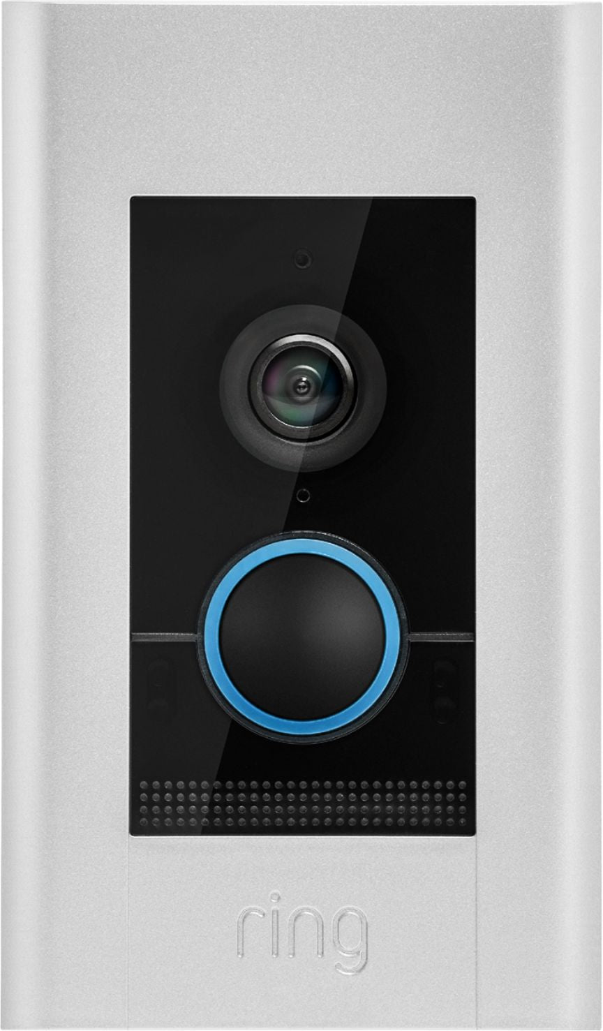 Ring Video Doorbell Elite Satin Nickel 8VR1E7-0EN0