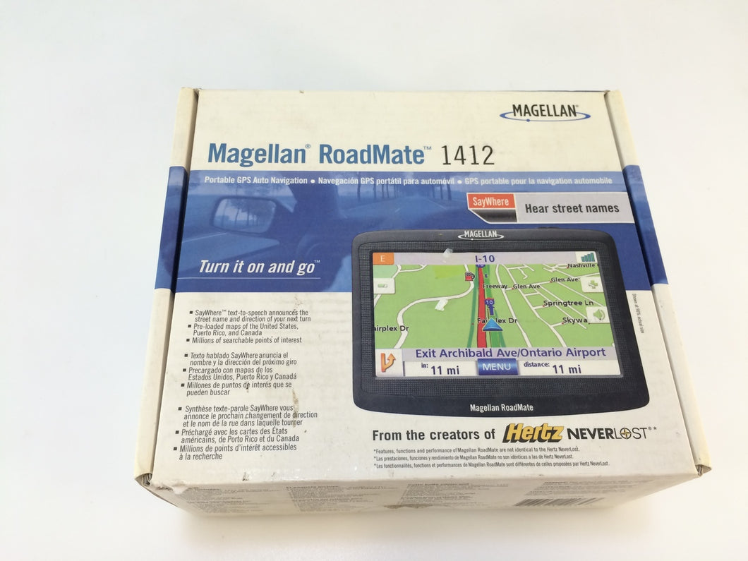 Magellan RoadMate 1412 4.3