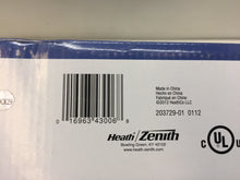 Load image into Gallery viewer, Heath Zenith HZ-4300-BK 4-Light Black Motion Activated Octagonal Ceiling Light
