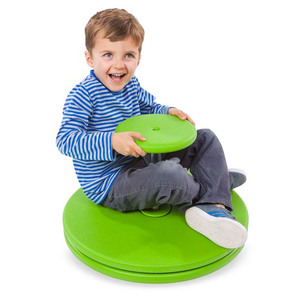 HearthSong Whizzy Dizzy Spinner Green FF902