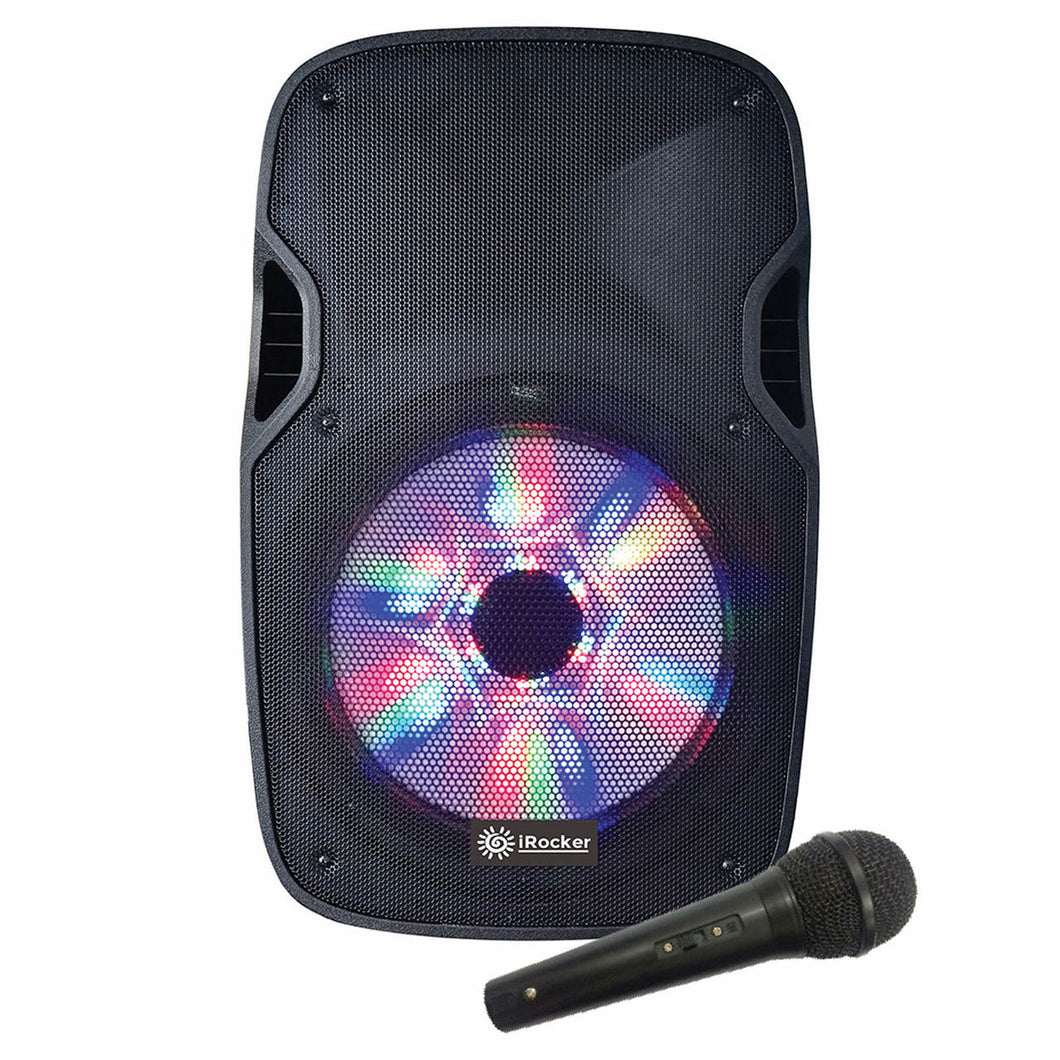 BriteLite iRocker FD-1500 1500W Bluetooth Speaker with Mic, Stand