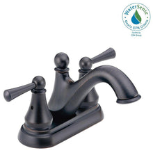 Load image into Gallery viewer, Delta 25999LF-RB Haywood 4&quot; Centerset 2-Handle Bathroom Faucet Venetian Bronze
