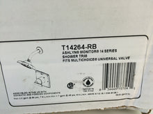 Load image into Gallery viewer, Delta T14264-RB Ashlyn 1-Handle Pressure Balance Shower Faucet Trim Kit Bronze
