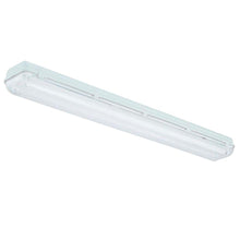 Load image into Gallery viewer, HomeSelects 2-Lamp 32-Watt T8 Grey Fluorescent Vapor Outdoor Tight Fixture 6219
