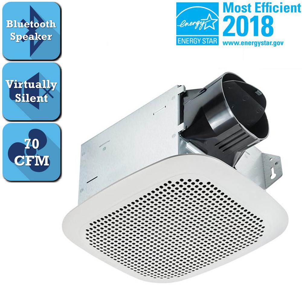 Delta Breez ITG70BT Integrity Series 70 CFM Bath Exhaust Fan Bluetooth Speaker