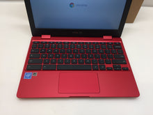Load image into Gallery viewer, Laptop ASUS Chromebook C223N C223NA-DH02-RD 11.6&quot; N3350 2.4GHz 4GB 32GB RED
