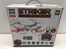 Load image into Gallery viewer, World Tech Toys 33743 Striker Live Feed Drone 2.4Ghz Video RC Quadcopter Green
