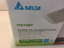 Load image into Gallery viewer, Delta Breez ITG70BT Integrity Series 70 CFM Bath Exhaust Fan Bluetooth Speaker
