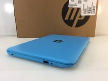 Load image into Gallery viewer, HP Stream 11-y010nr laptop11.6&quot; Intel Celeron N3060 1.6GHz 4GB 32GB Win10 Blue
