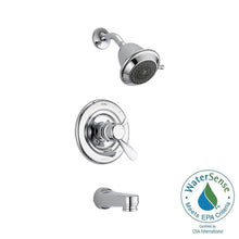 Load image into Gallery viewer, Delta T17430-SOS Innovations 1-Handle Tub and Shower Faucet Trim Kit Chrome
