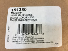 Load image into Gallery viewer, MOEN 151380 16 in. Overhead Shower Arm in Chrome
