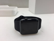 Load image into Gallery viewer, Apple Watch 42mm Space Black Stainless Steel Case Black Sport Band - MLC82LL/A
