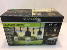 Load image into Gallery viewer, Enbrighten 31664 Cafe 48 ft. LED String Light
