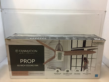 Load image into Gallery viewer, Fanimation LP8323LBN Studio Prop 60&quot; Brushed Nickel Downrod Mount Ceiling Fan
