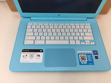 Load image into Gallery viewer, Hp Chromebook 14-ak030nr 14&quot; Intel Celeron N2840 2.16Ghz 4GB 16GB eMMC Blue
