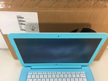 Load image into Gallery viewer, Hp Chromebook 14-ak030nr 14&quot; Intel Celeron N2840 2.16Ghz 4GB 16GB eMMC Blue
