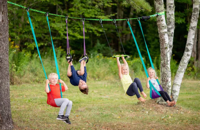 Slackers Slackers Swingline 36ft with 4 Swinging Obstacles - SLA.327