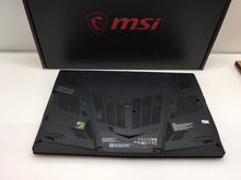 Load image into Gallery viewer, MSI GL63 8RD 15.6&quot; Laptop Core i5 8GB 256GB NVIDIA GeForce GTX 1050 Ti Win10
