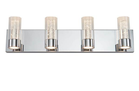 Artika Ratio 27 in. Chrome LED Vanity Light Bar VAN4RA-RN