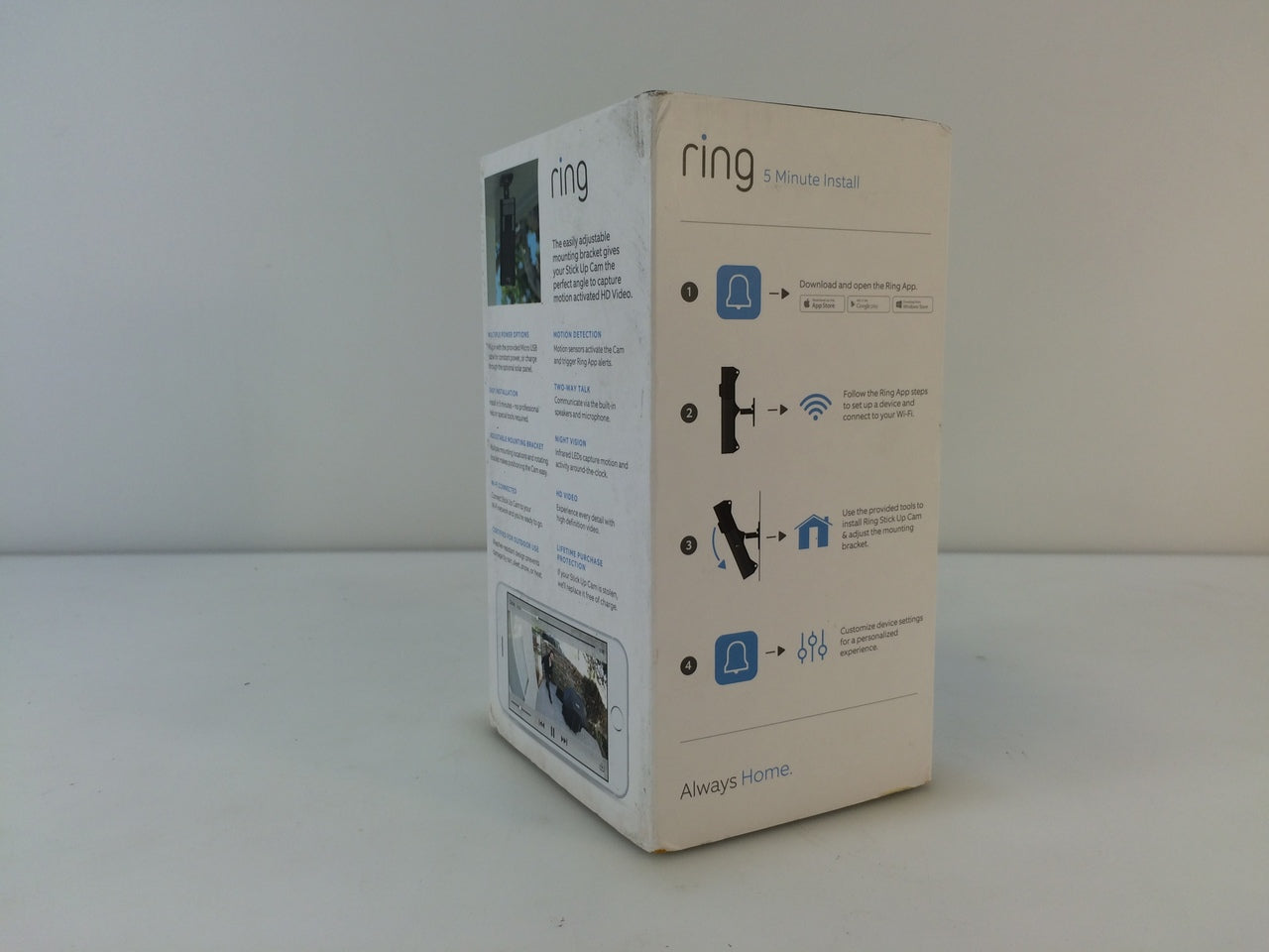 Ring 88SC000FC100 Video Doorbell with Stick Up Camera Kit NT