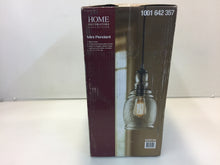 Load image into Gallery viewer, HDC 17221 1-Light Black Mini Pendant with Clear Glass Shade 1001642357
