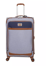 Load image into Gallery viewer, Jessica Simpson Breton 29&quot; Pop Expandable Spinner Ultra Light Navy/White
